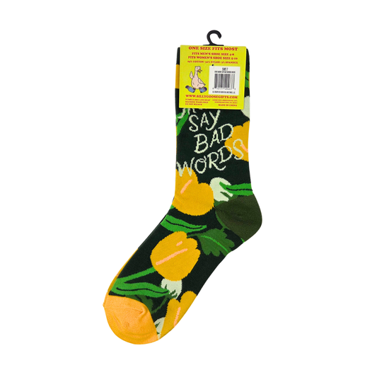 Good Moms Say Bad Words Socks - Silly Sockery