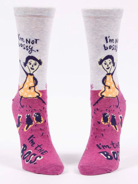 I'm Not Bossy, I'm The Boss - Women's Crew Socks