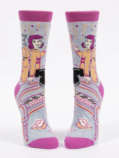 My Dog Is Cool As Fuck - Women's Crew Socks