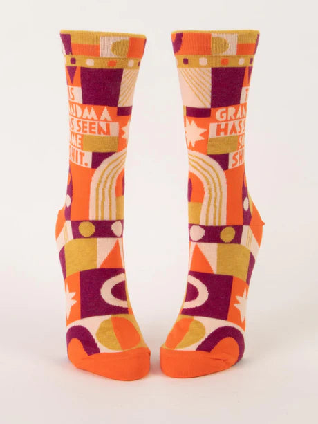 This Grandma Has Seen Some Shit - Women's Crew Socks