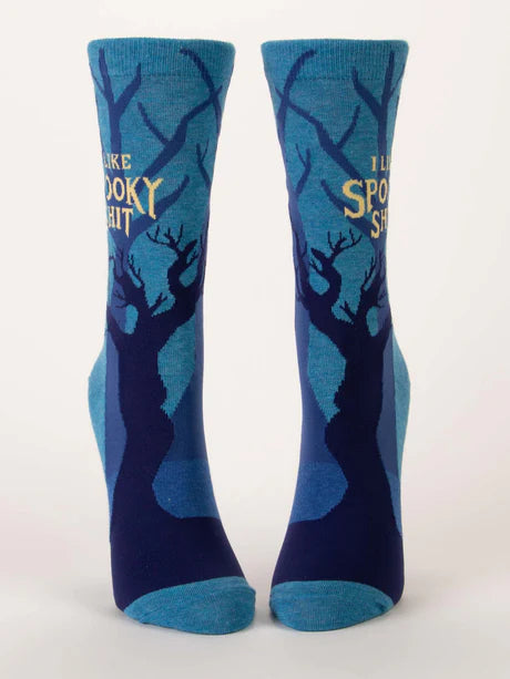 I Like Spooky Shit - Women's Crew Socks