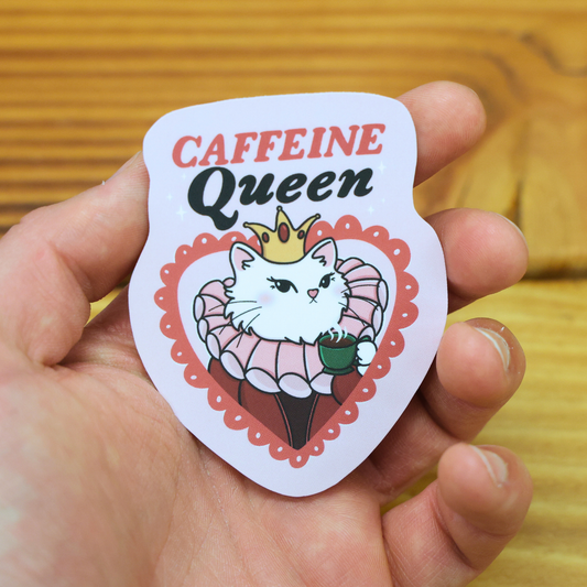 Caffeine Queen Sticker