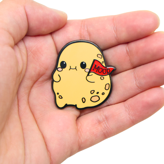 Mood Potato | Funny Enamel Pin
