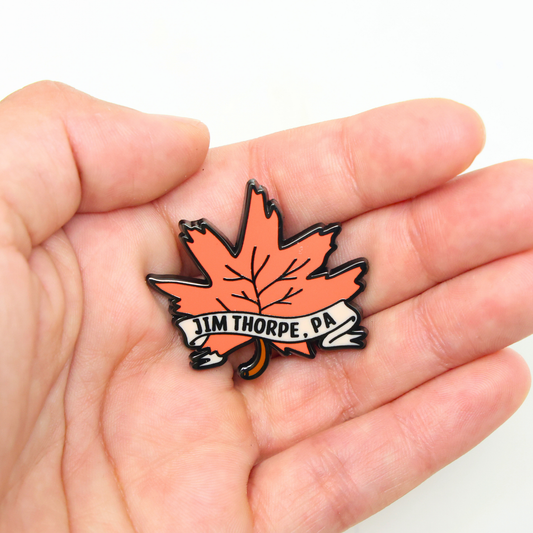 Jim Thorpe Leaf | Funny Enamel Pin