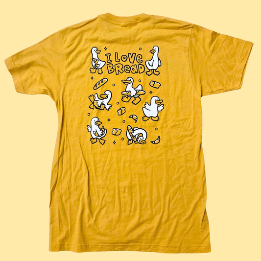 I Love Bread Silly Goose T-Shirt - Funny Silly Goose Tee Shirt