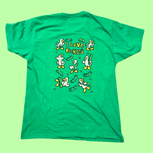 I Love Pickles Silly Goose T-Shirt - Funny Silly Goose Tee Shirt
