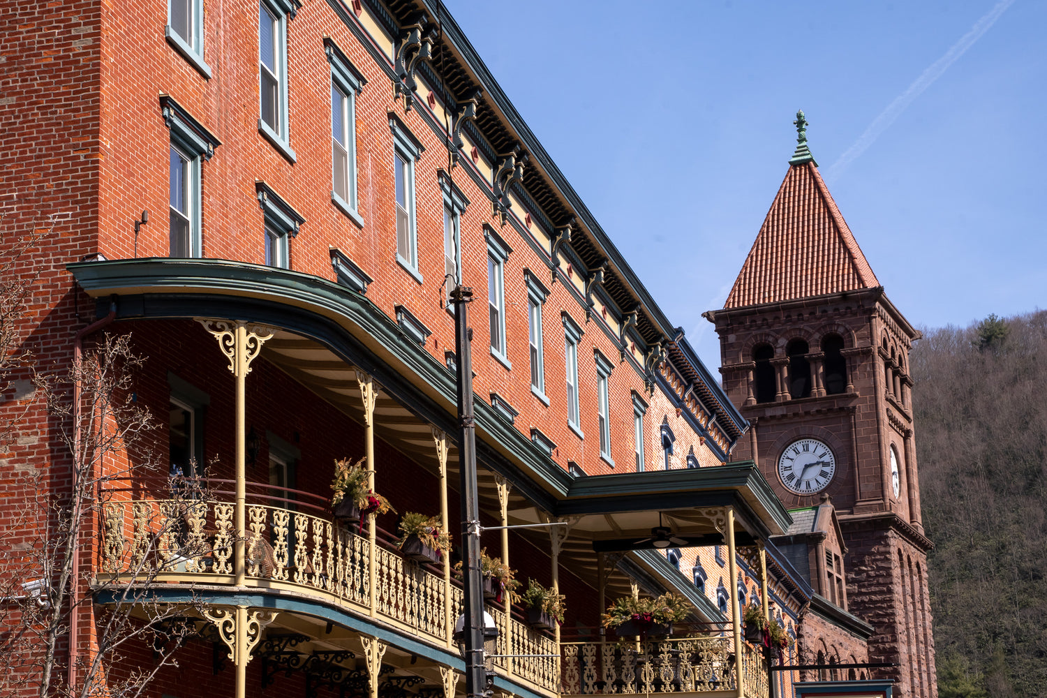 A picture of historic Jim Thorpe.