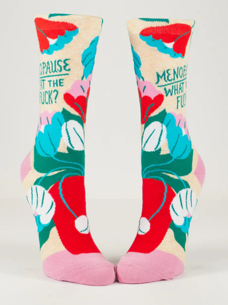 Menopause What The Fuck - Women's Crew Socks