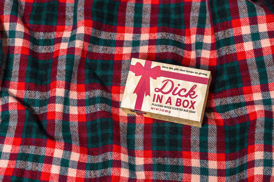 Dick in a Box Holiday Triple-Milled Boxed Soap | Christmas
