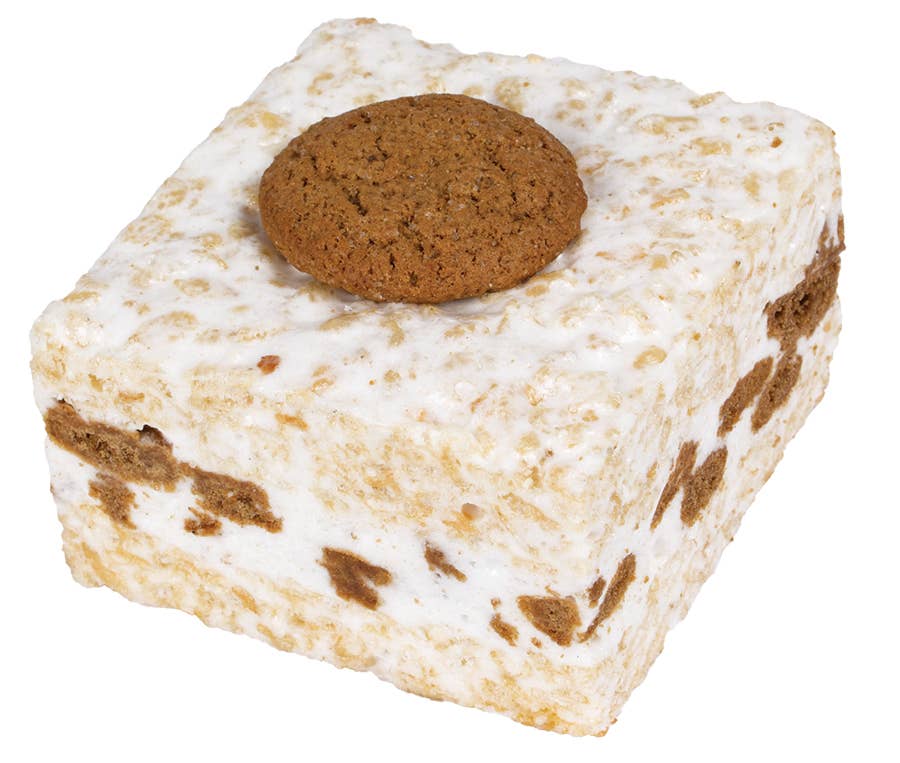 Ginger Snaps Gourmet Marshmallow rice Crispycake