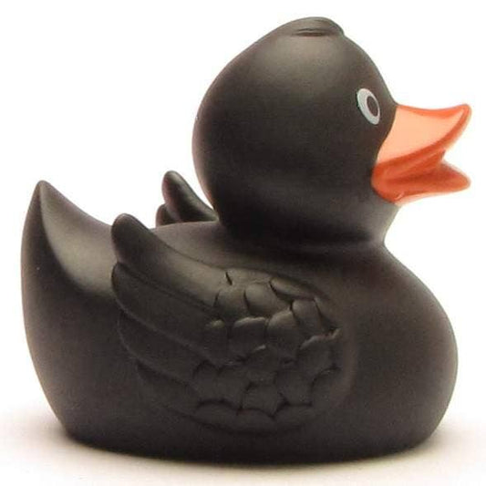 Merle rubber duck (black) - rubber duck