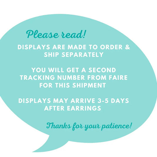Acrylic Earring Display