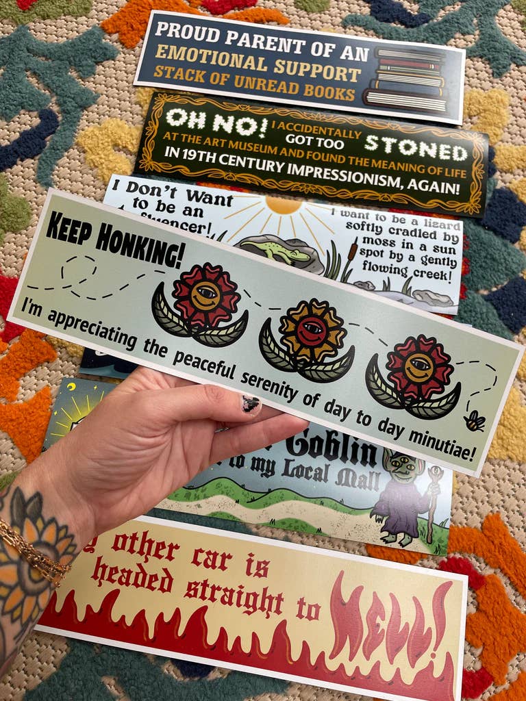 Minutiae Bumper Magnet