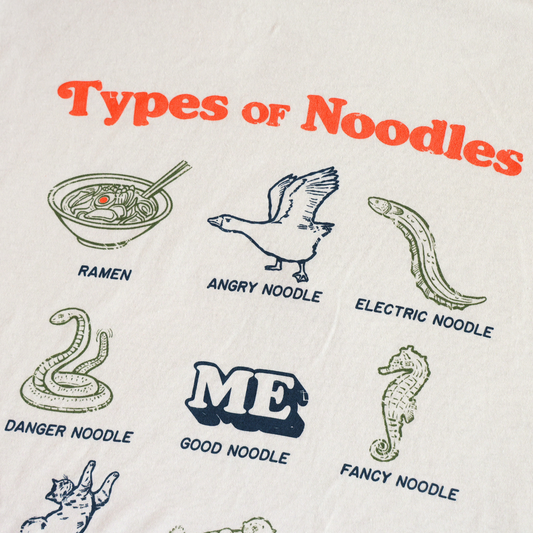 Types Of Noodles T-Shirt