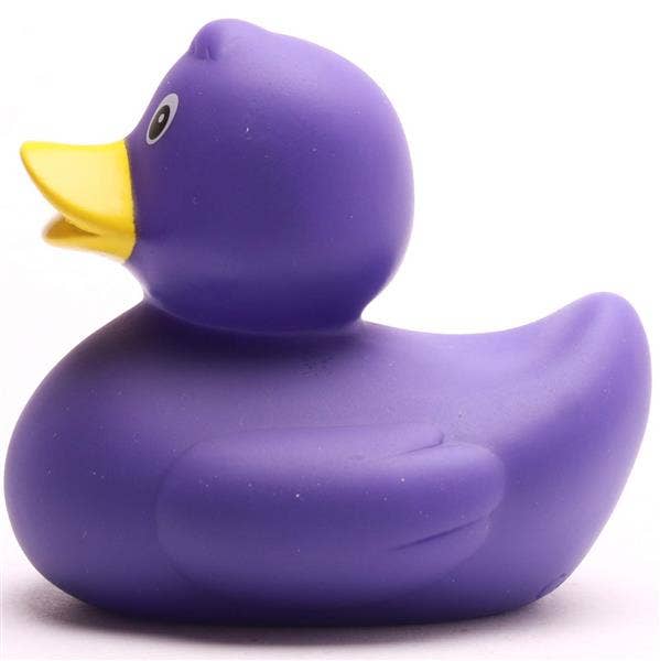 Bath Duck Palina - purple - 8 cm - Rubber Duck