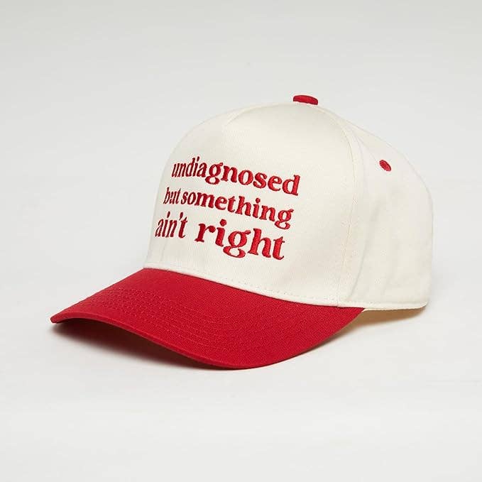 2-Tone Cap - Undiagnosed But Something Ain't Right Red/Beige