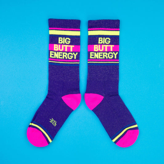 Big Butt Energy Gym Crew Socks