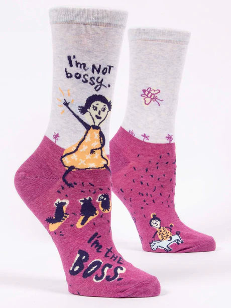 I'm Not Bossy, I'm The Boss - Women's Crew Socks