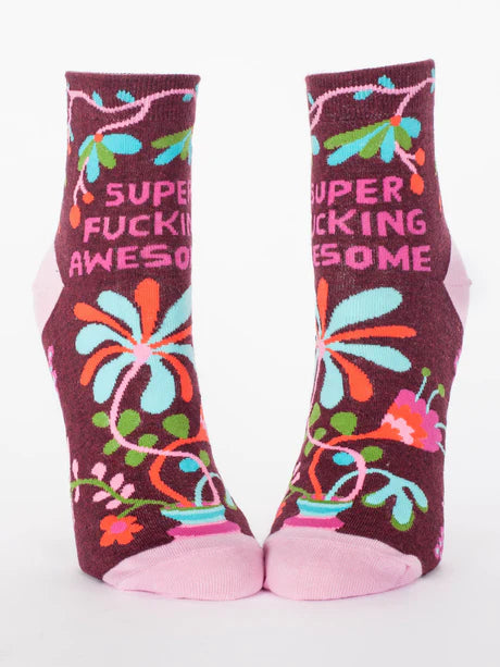Super Fucking Awesome - Women's Ankle Socks