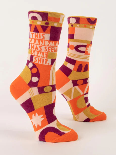 This Grandma Has Seen Some Shit - Women's Crew Socks