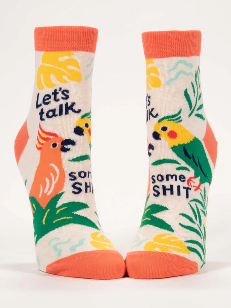 Let's Talk Some Shit - Women's Ankle Socks