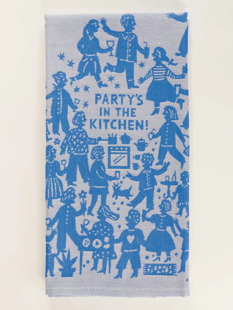 Party's In The Kitchen - Woven Dish Towel