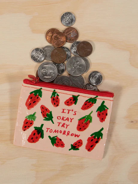 Its Okay Try Tomorrow - Coin Purse