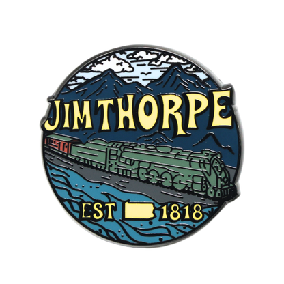 Jim Thorpe Est. 1818 | Funny Enamel Pin