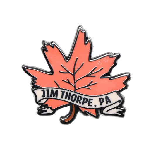 Jim Thorpe Leaf | Funny Enamel Pin