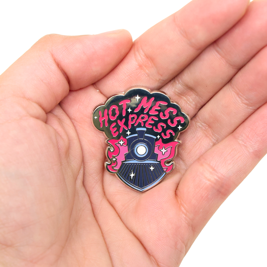 Hot Mess Express | Funny Enamel Pin