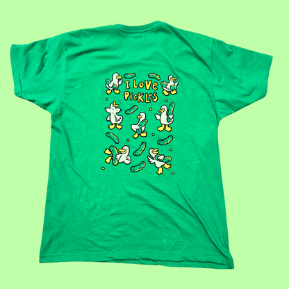 I Love Pickles Silly Goose T-Shirt - Funny Silly Goose Tee Shirt
