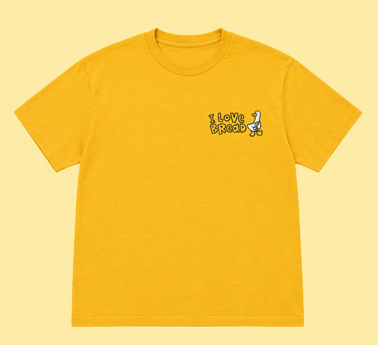 I Love Bread Silly Goose T-Shirt - Funny Silly Goose Tee Shirt