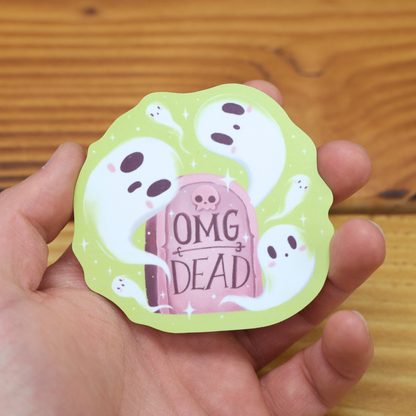 OMG Dead Sticker