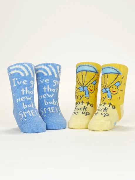 I've Got That New Baby Smell / Try Not To Fuck Me Up - Baby Socks