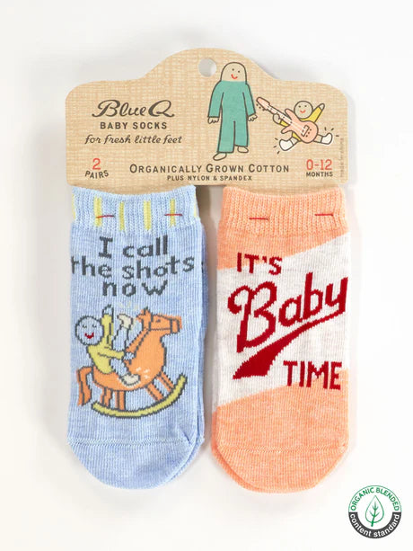 I Call The Shots Now / It's Baby Time - Baby Socks