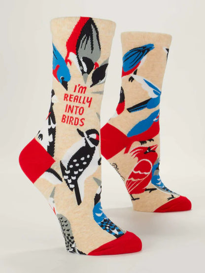 I'm Really Into Birds - Women's Crew Socks