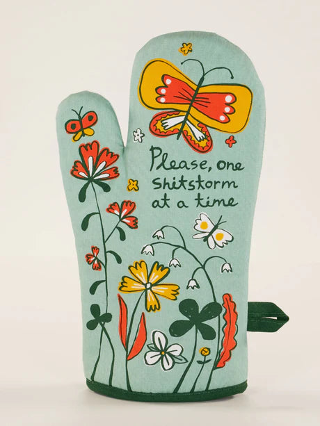 Please One Shitstorm At A Time - Oven Mitt