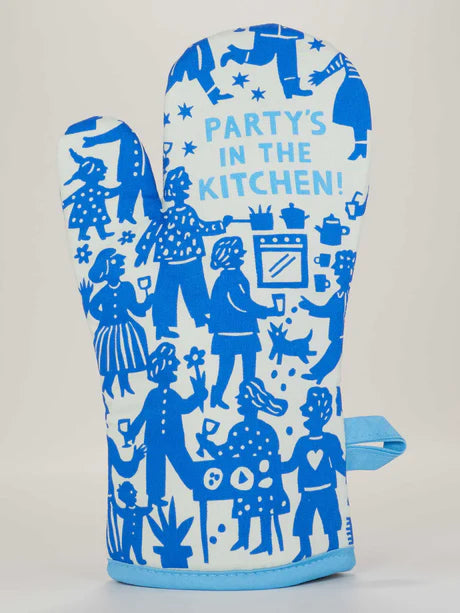 Party's In The Kitchen - Oven Mitt