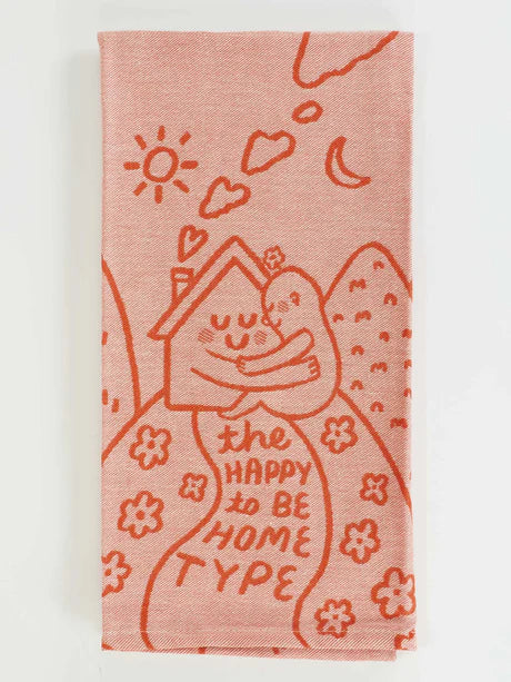 The Happy To Be Home Type - Woven Dish Towel