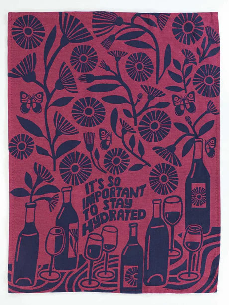 It's So Important To Stay Hydrated - Woven Dish Towel