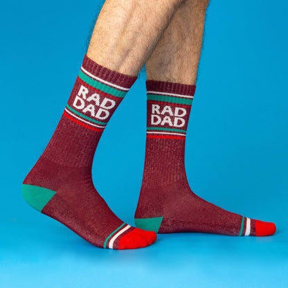 Rad Dad Gym Crew Socks