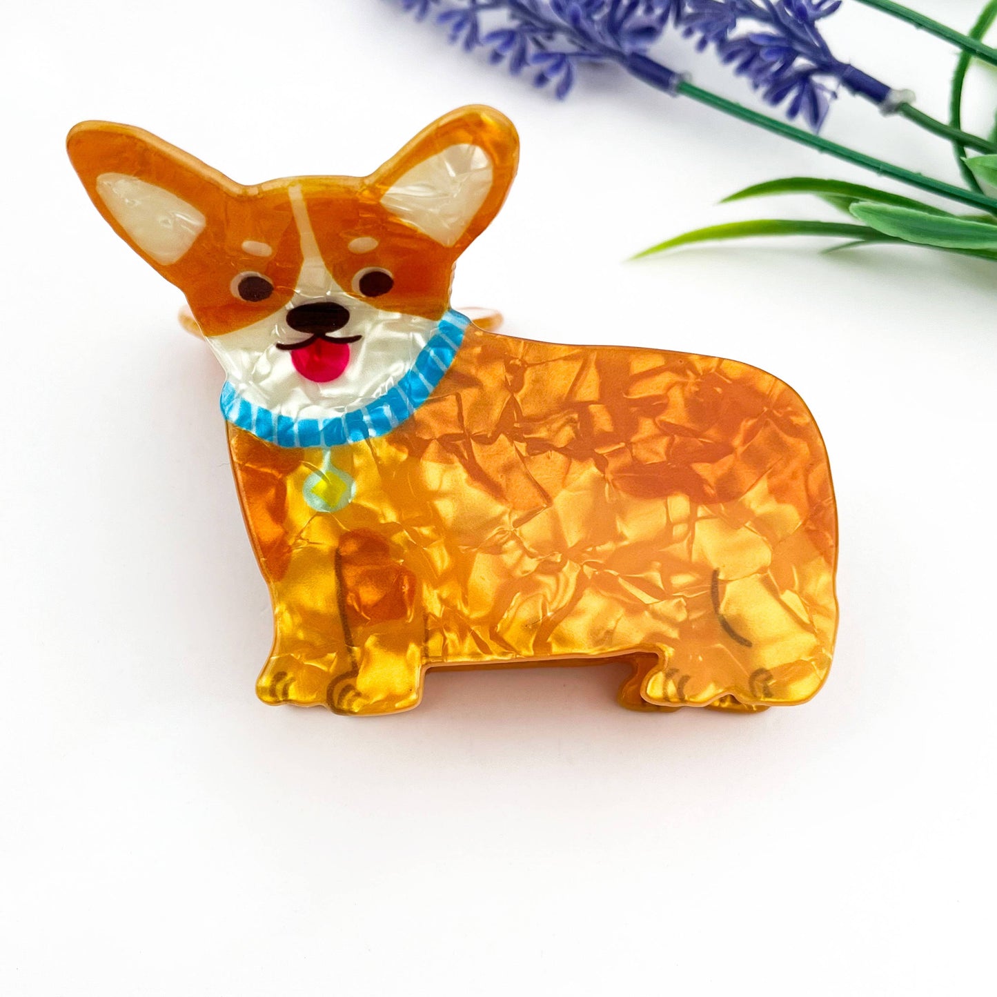 Creative Cartoon Puppy Hair Claw Clip