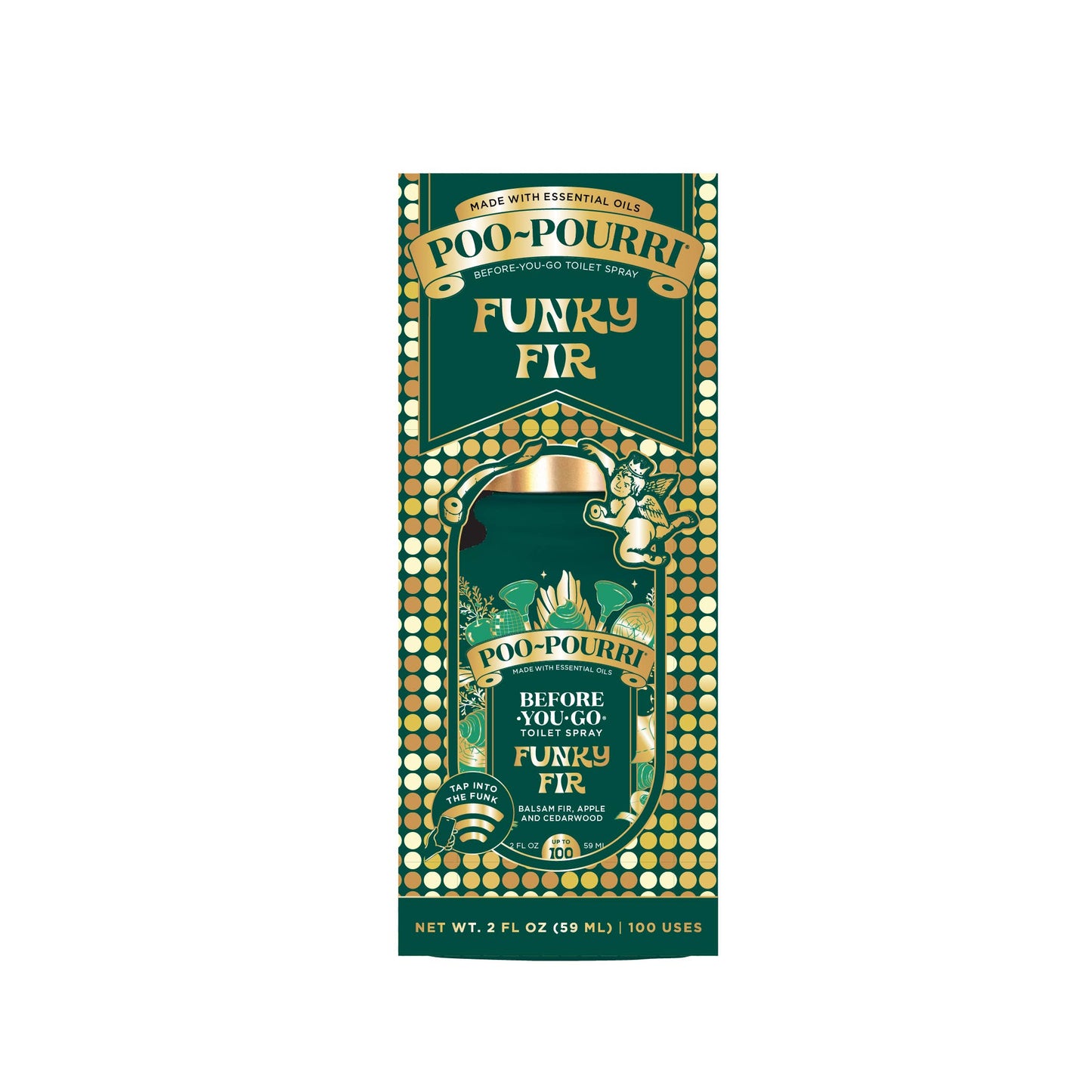 Holiday Poo~Pourri - Funky Fir 2 oz Boxed