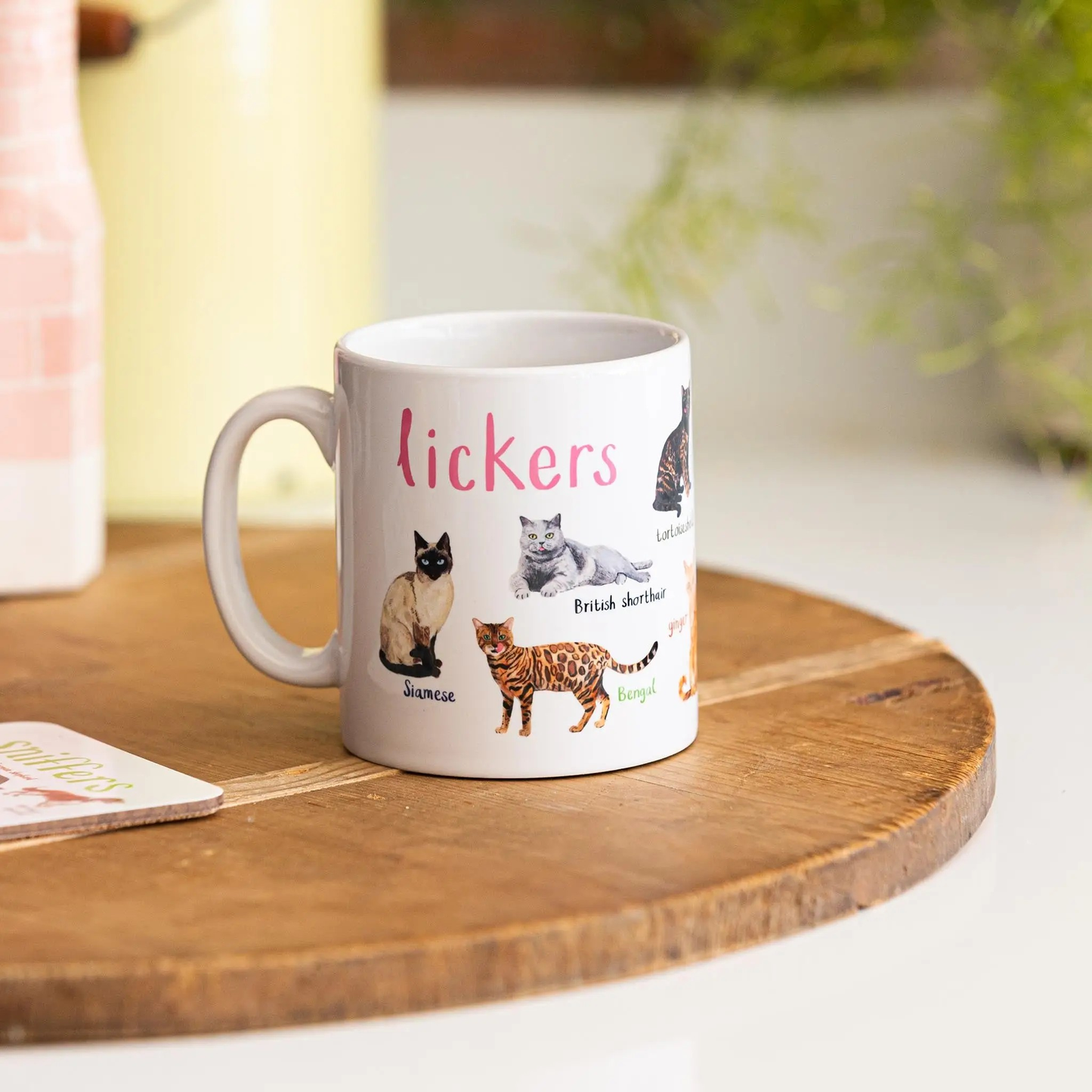 Lickers Cat Pun Animal / Pet Lover Coffee or Tea Mug