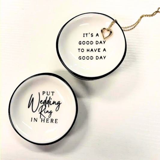 Ring Dish Put Wedding Ring In Here