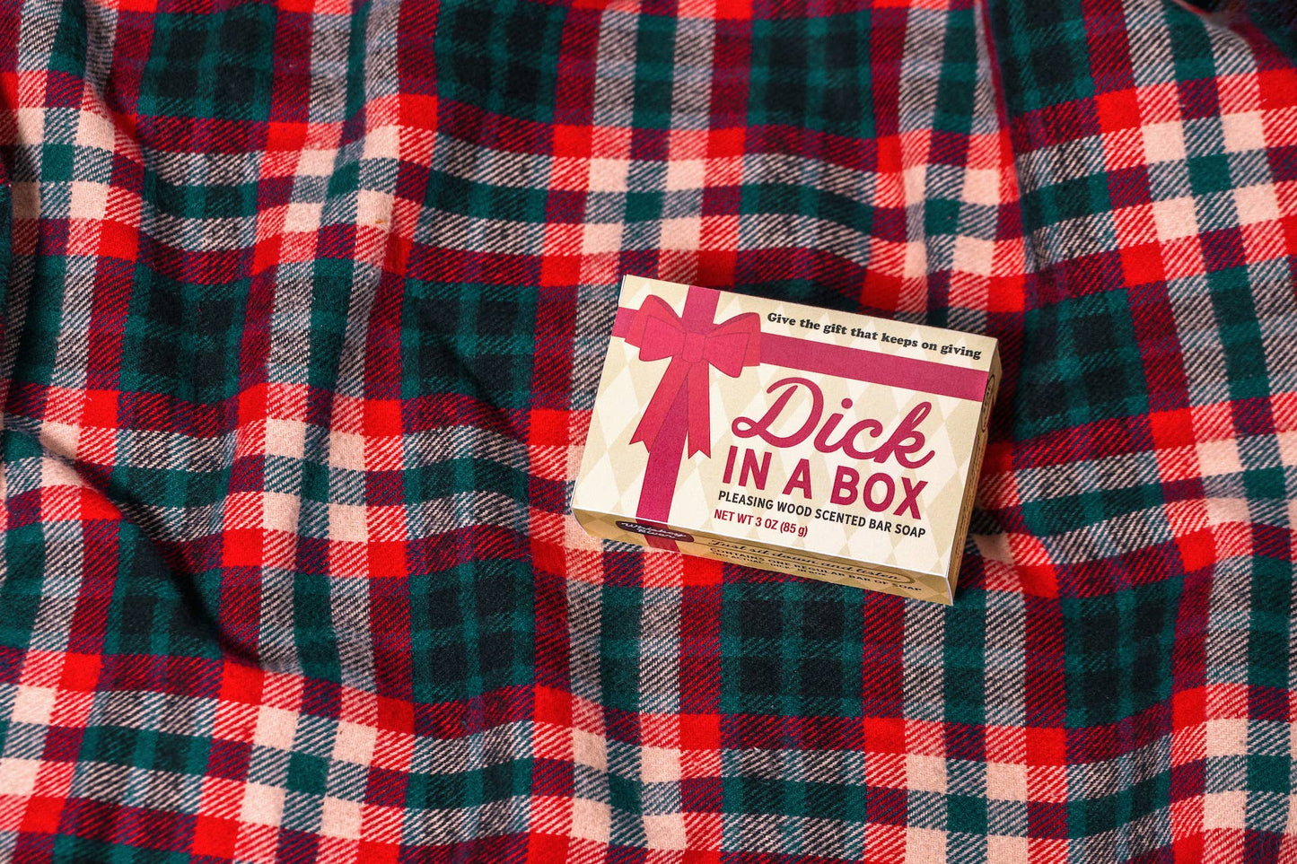 Dick in a Box Holiday Triple-Milled Boxed Soap | Christmas