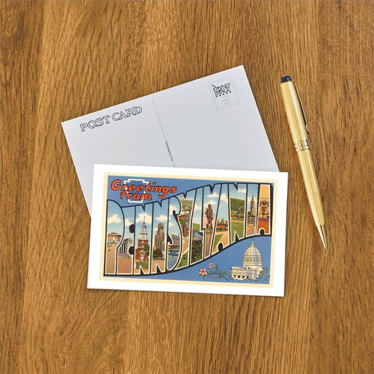 Postcard PA-313 Greetings from Pennsylvania