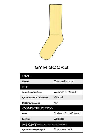 Teacher Of The Year Gym Crew Socks