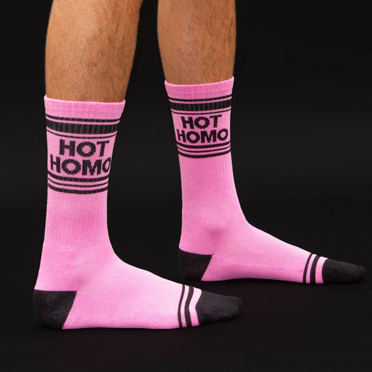 Hot Homo Gym Crew Socks