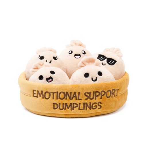 Emotional Support Dumplings - Set of 5 Plush Dumplings
